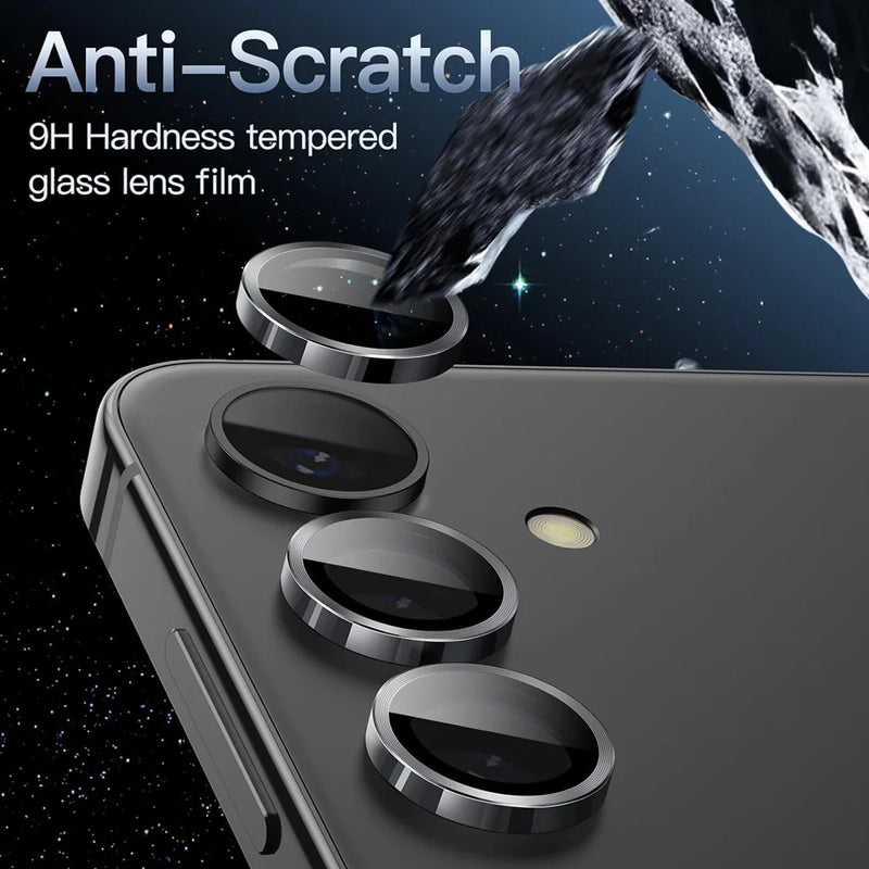 Metal Lens Ring Case for Samsung Galaxy A55 A35 A25 A15 Camera Lens Ring Screen Protector for Samsung A55 Galaxy A 55 35 25 15