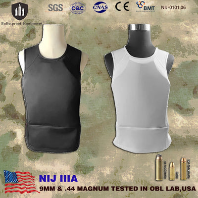 Genuine Russian SafetyLightweight Concealed Hidden Inside NIJ IIIA 3A Level Bulletproof Anti-Bullet Vest Soft Armor Self-defence