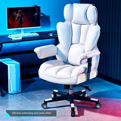 Luxury Comfortable Office Chairs Large Load-bearing Gaming Chairs Home Backrest Computer Chair Long-term Sitting Office Chair P