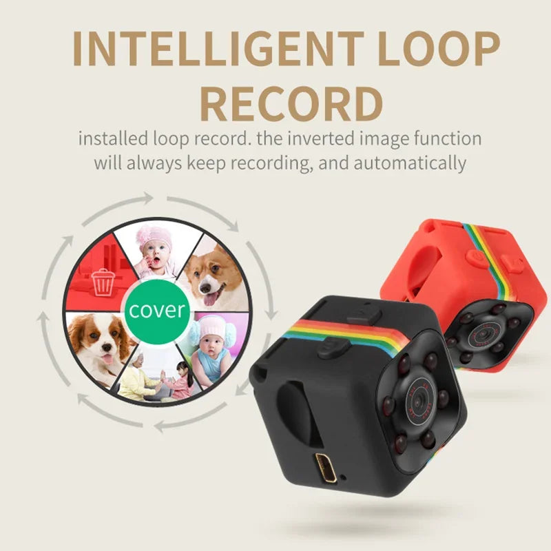 Xiaomi Mini Camera 1080P HD Small Nanny Cam Video Voice DV Recorder Outdoor Sports Small Camera Consumer Electronic Smart Home