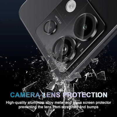 Aluminum Alloy Camera Glass Case For Xiaomi Redmi Note 13 Pro 5G 3D Metal Ring Lens Protector Note13 Pro+ 13Pro Plus 14 14Pro 4G