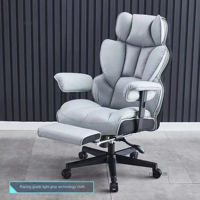 Luxury Comfortable Office Chairs Large Load-bearing Gaming Chairs Home Backrest Computer Chair Long-term Sitting Office Chair P