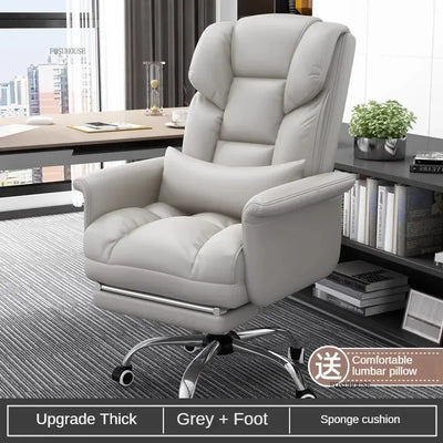 Comfortable Long-term Sitting Office Chairs Reclining Sofa Seat Office Boss Chair Home Dormitory Gaming Chair Office Furniture B