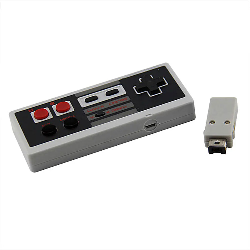 2.4GHz Wireless Controller USB Joystick Compatible with Nintendo NES Mini Classic Game Console Gamepad Games Supplies