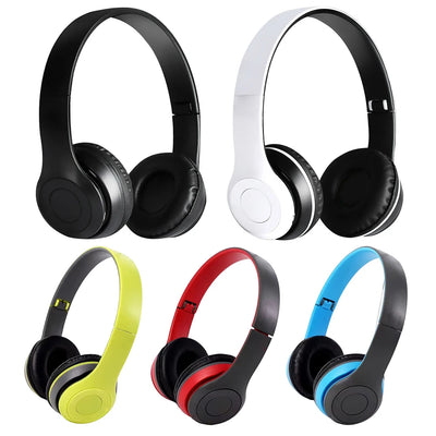 P47 Wireless Gaming Headphone Noise Cancelling Bluetooth-Compatible 5.0 Game Headset Card Mp3 Player Built-in Mic for Smartphone