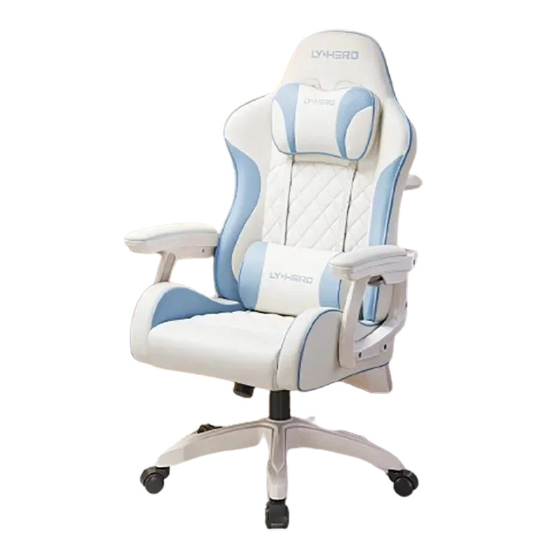 Ergonomic Premium Office Chair Comfy Pillow Beautiful Aesthetic Gaming Chair Mobile Footrest Sillas De Oficina Furniture