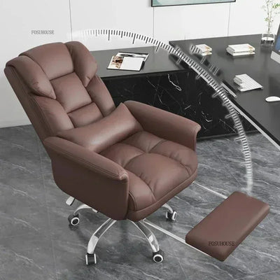 Comfortable Long-term Sitting Office Chairs Reclining Sofa Seat Office Boss Chair Home Dormitory Gaming Chair Office Furniture B