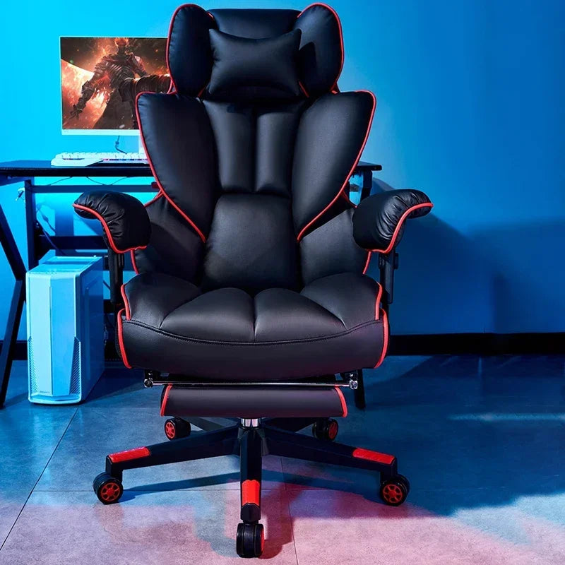 Luxury Comfortable Office Chairs Large Load-bearing Gaming Chairs Home Backrest Computer Chair Long-term Sitting Office Chair P