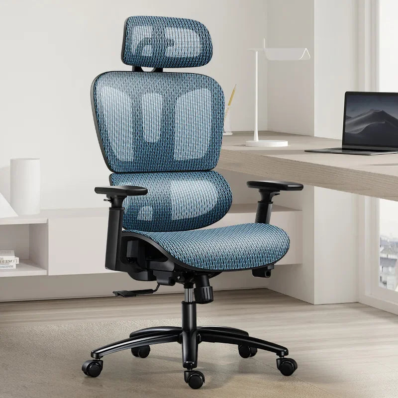 UVR Mesh Office Chair Ergonomic Design Sitting Comfort Reclining Old Bench with Footrest Gaming Computer Chair Furniture