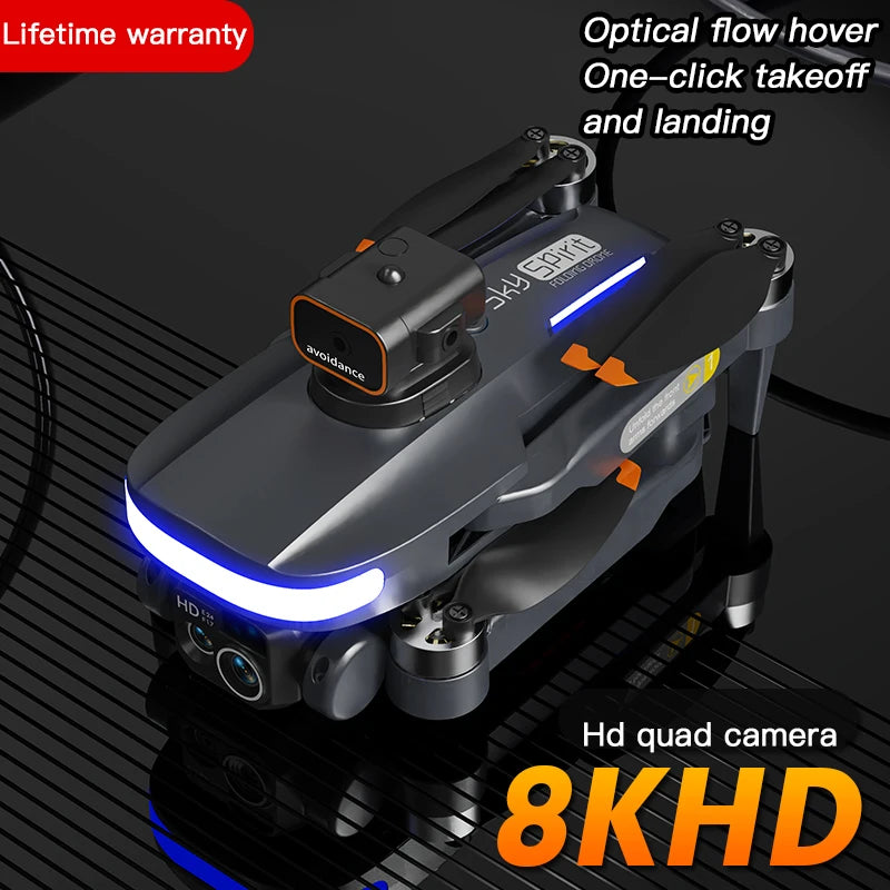 New Mini Drone 4k Profesional 8K HD Camera Obstacle Avoidance Aerial Photography Optical flow Foldable Quadcopter Gifts Toys P14