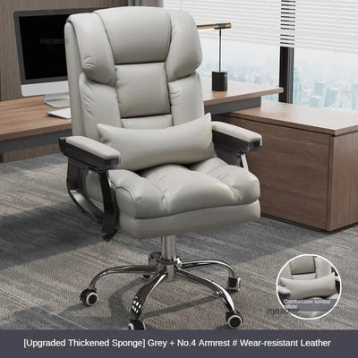 Comfortable Long-term Sitting Office Chairs Reclining Sofa Seat Office Boss Chair Home Dormitory Gaming Chair Office Furniture B