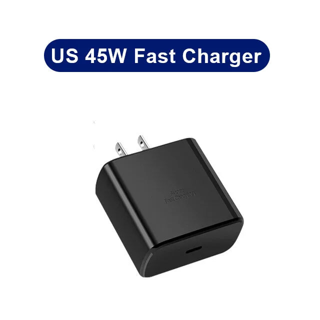 45W USB C Charger Original Charger PD Fast Charge For Samsung Galaxy S22 S23 A54 Ultra Xiaomi 13 11 Mobile Phone Charger Adaptor