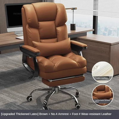 Comfortable Long-term Sitting Office Chairs Reclining Sofa Seat Office Boss Chair Home Dormitory Gaming Chair Office Furniture B