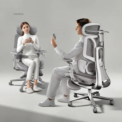 Home Computer Chair Gaming Chair Luxury Ergonomic Office Chairs Creative Office Furniture with Backrest Waist Protector Armchair