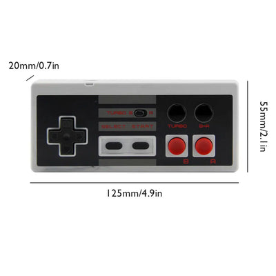 Wireless Receiver Game Controller 2.4GHz  Joystick Gamepad for Nintendo Entertainment System NES Mini Classic Edition