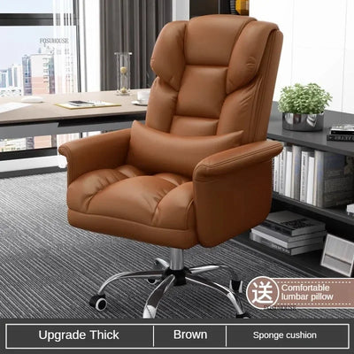 Comfortable Long-term Sitting Office Chairs Reclining Sofa Seat Office Boss Chair Home Dormitory Gaming Chair Office Furniture B