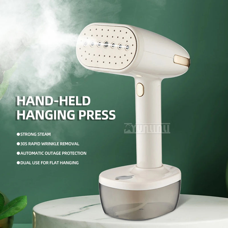 1800W Household Portable Fast-Heat Garment Steamer with 350ml Water Tank Handheld Steam Iron