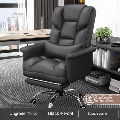 Comfortable Long-term Sitting Office Chairs Reclining Sofa Seat Office Boss Chair Home Dormitory Gaming Chair Office Furniture B