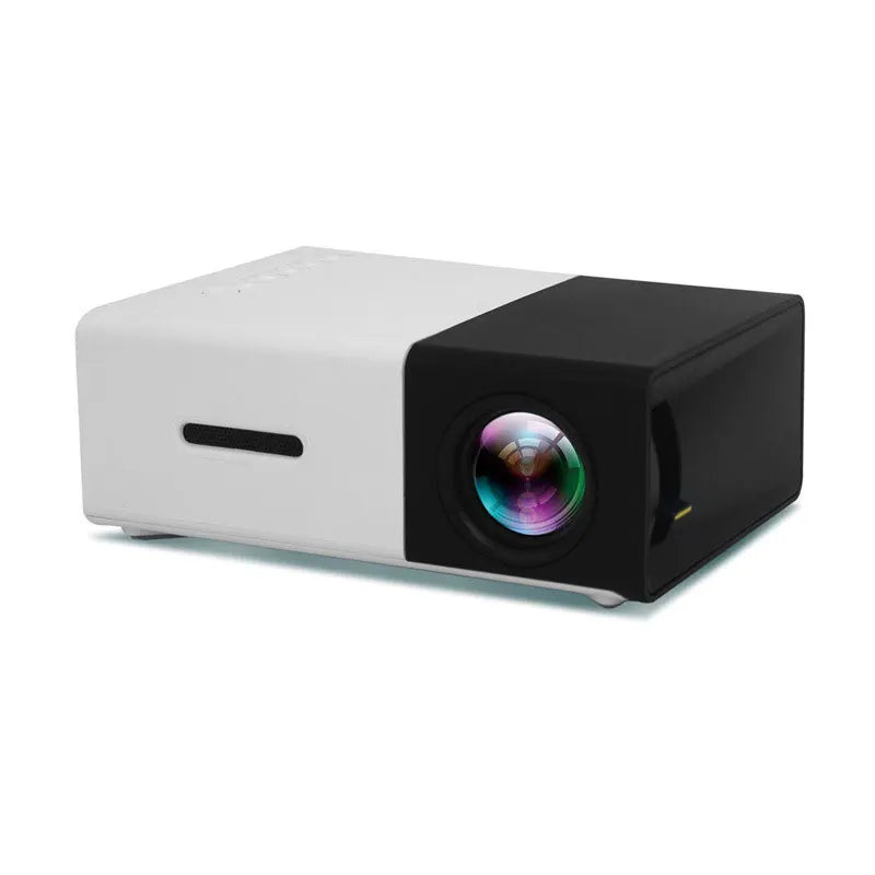 Salange YG300 MINI Projector Home Theater Game Beamer Video Multimedia Player for Apple Android Phone 1080P Via HD Port Smart TV