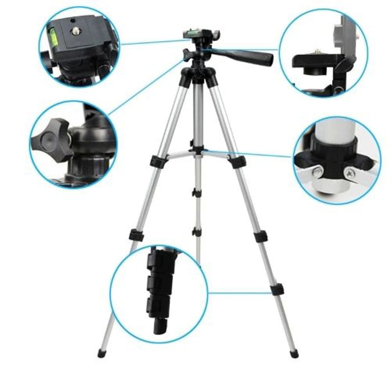 Universal Mini Portable Aluminum Tripod Stand & Bag For Canon Nikon Camera