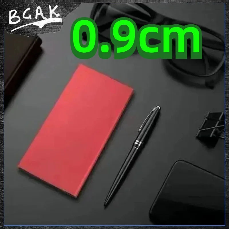 BCAK Ultra-thin power bank 20000mah portable power bank fast charging small and large capacity suitable for Android mobile