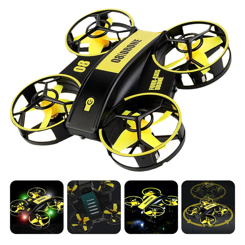 360 Degree Rolling Drone for Children Adult LED Quadcopter Drone RC Helicopter Quadcopter RC Drone for adult