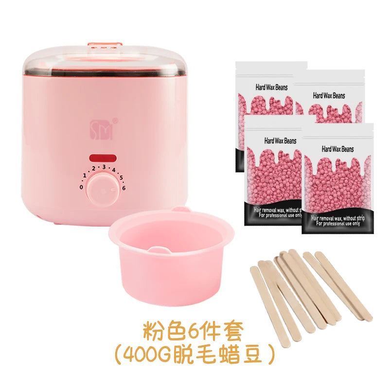 220V Multi-Functional Wax Heater with Non-Stick Pot for Hair Removal and Aromatic Candle Making