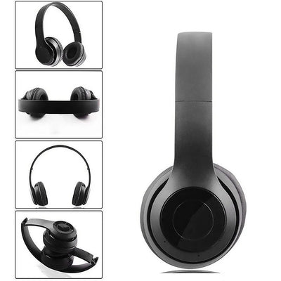 P47 Wireless Gaming Headphone Noise Cancelling Bluetooth-Compatible 5.0 Game Headset Card Mp3 Player Built-in Mic for Smartphone