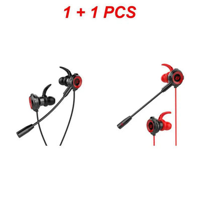 Gamer Headphones Wired Earphone Gaming Earbuds With Mic For Pubg PS4 CSGO Casque Phone Tablet Laptop Universal Game