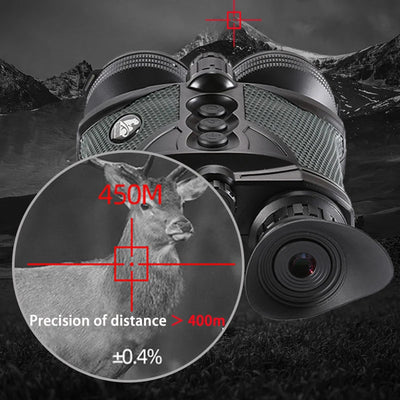 New B03V-6.5-39X50 Digital Night Vision Binoculars with 10-600m Laser Rangefinder Long Range in Night Observation for Hunting