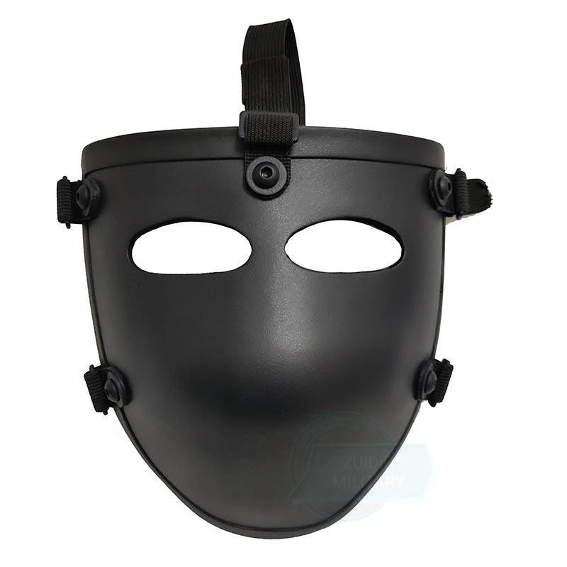 Bulletproof Face Shield Aramid NIJ IIIA Face Cover For Police and Military Tactical BallisticMask