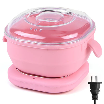 Silicone Wax Warmer Foldable Wax Heater 100W Electric Hot Wax Warmer Machine Hair Removal Wax Machine for Home Travel