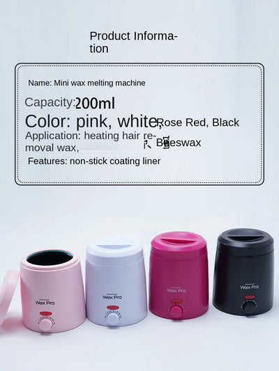 220V Portable and Fast-Melting Wax Heater for Hair Removal