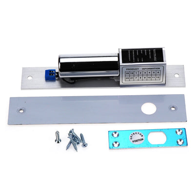 Electric Bolt Lock 2-Lines DC 12V Stainless Steel Heavy-duty Fail-Safe Drop Door Access Control Security