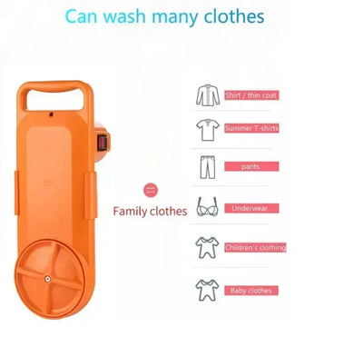 Electric washboard, portable travel washing machine,Portable Mini Convenient Travel Sock Washing Machine