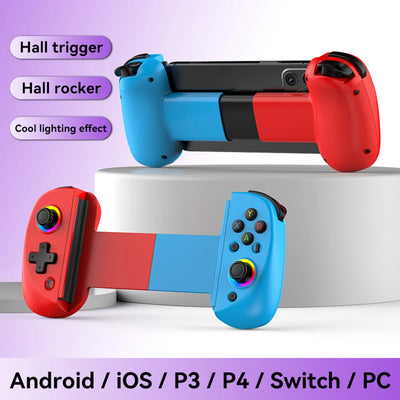 D8 Wireless Stretching Extendable Gaming Controller Joystick Pad Compatible For IPhone Android Phones Switch Gamepad