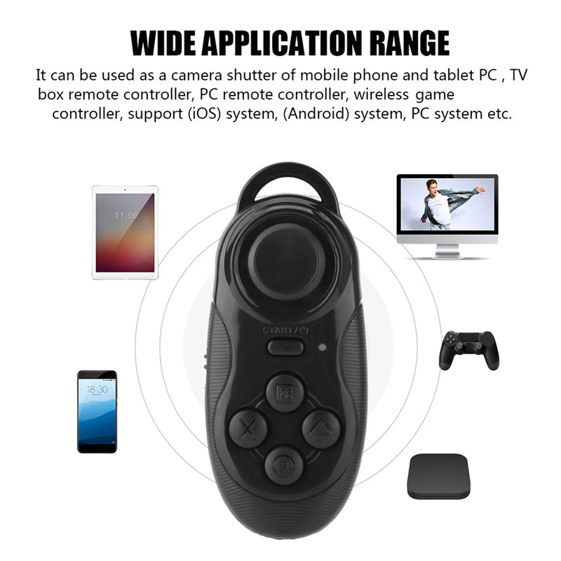 Mini Wireless Remote Gamepad Game Controller Joystick Selfie Timer Remote Controller