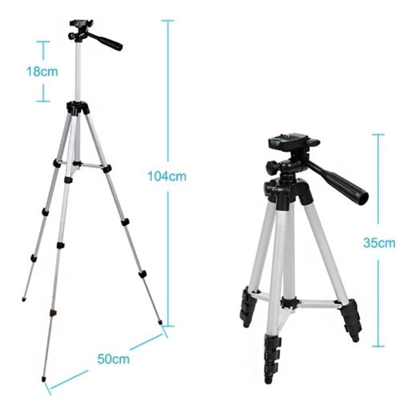 Universal Mini Portable Aluminum Tripod Stand & Bag For Canon Nikon Camera