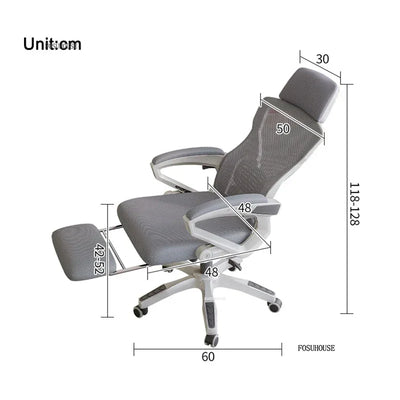 Nordic Minimalist Computer Chair Home Bedroom Gaming Chair Sedentary Comfort Office Ergonomic Office Chairs Backrest Armchair