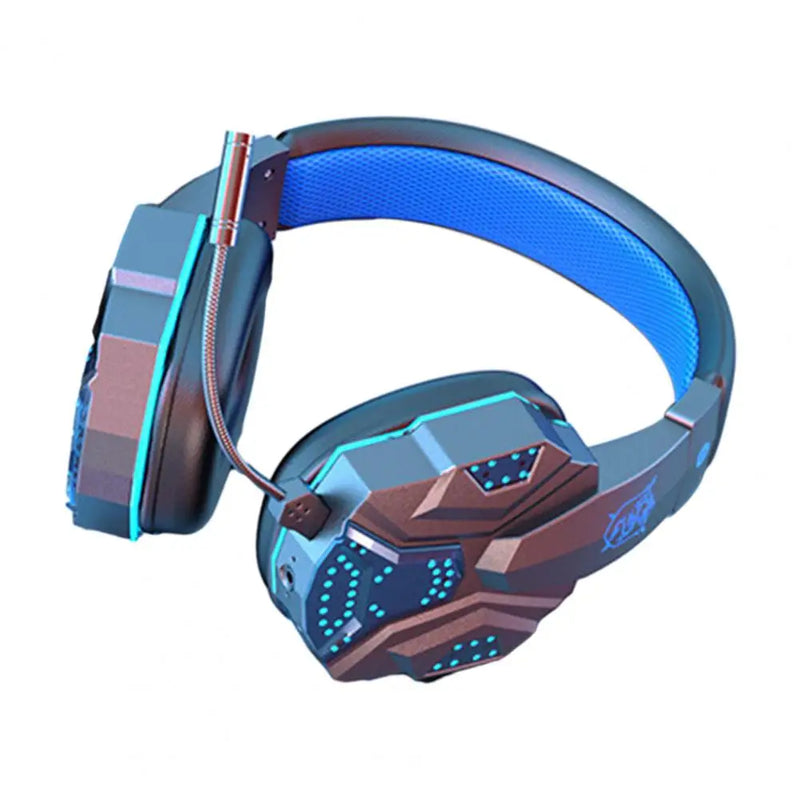 Game Headphone Music Enjoyment Headphones High-quality Gaming Headset with Noise Cancelling Mic Led Light Surround for Immersive