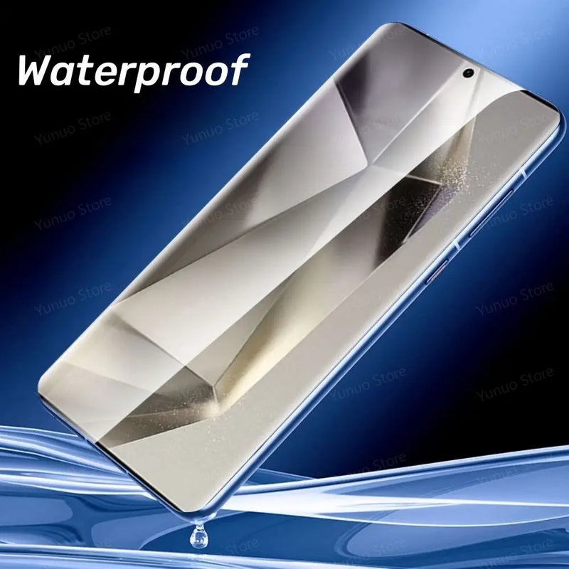 2-5PCS Hydrogel Film For Samsung Galaxy S24 S23 S22 S21 Ultra Plus  HD Screen Protector Soft Protective Film On Samsung S24Ultra