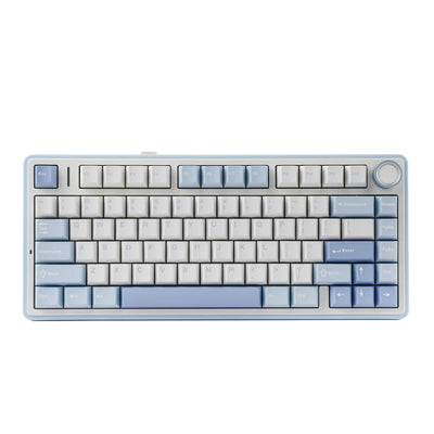 EPOMAKER x AULA F75 75% 80 Keys Hot-Swap Gasket Bluetooth 5.0/2.4G Wireless/Wired Mechanical Keyboard PBT Keycaps for Mac/Win