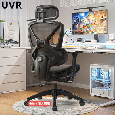 UVR Mesh Office Chair Home Field Adjustable Swivel Live Chair Ergonomic Design Armchair Comfortable Gaming Computer Chair