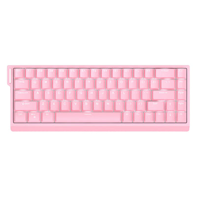 HE65 Wired Gaming Mechanical Keyboard 68 Keys RGB Backlit Gamer Keyboards Hot Swappable keyboard for ESports Office