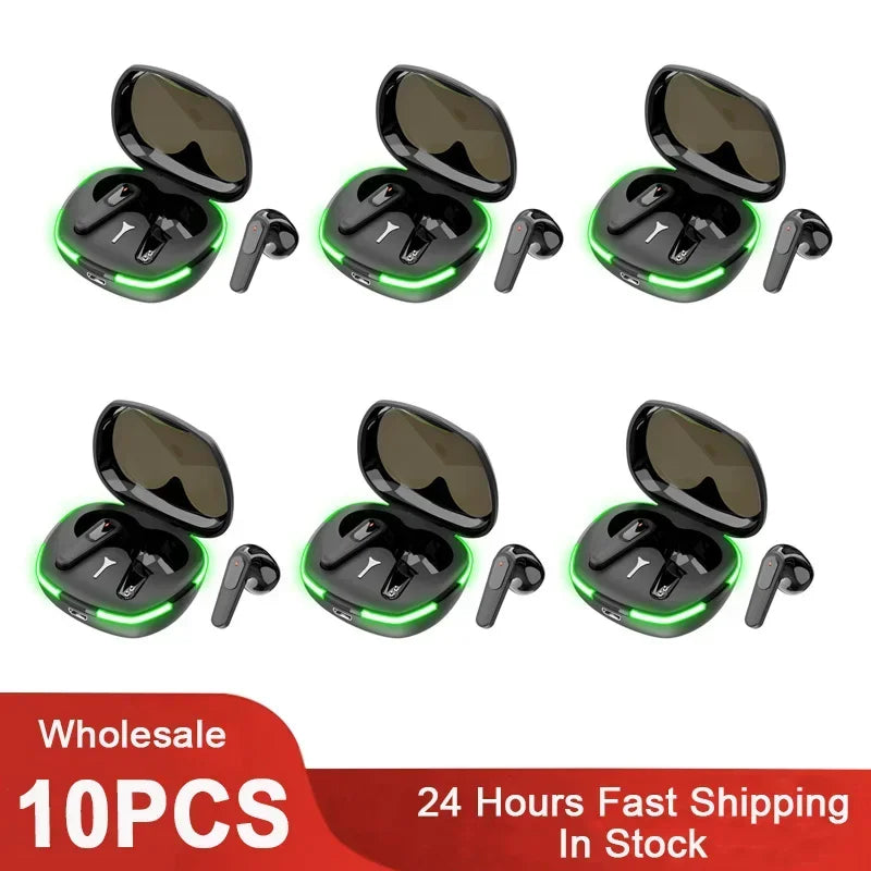 Wireless Headphones Pro 60 Bluetooth Earphone Sport Stereo Gaming Headset Bass TWS Earbuds Pro60 with Microphone 10 kit