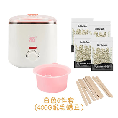 220V Multi-Functional Wax Heater with Non-Stick Pot for Hair Removal and Aromatic Candle Making