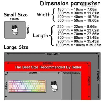 Custom XXL Mouse Pad Extra Large 350x600mm Diy Gaming Keyboard Pads Cute Anime Laptop Carpet Mat Desk mat Lock Edge Mousepad Xxl