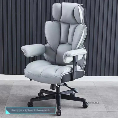 Luxury Comfortable Office Chairs Large Load-bearing Gaming Chairs Home Backrest Computer Chair Long-term Sitting Office Chair P