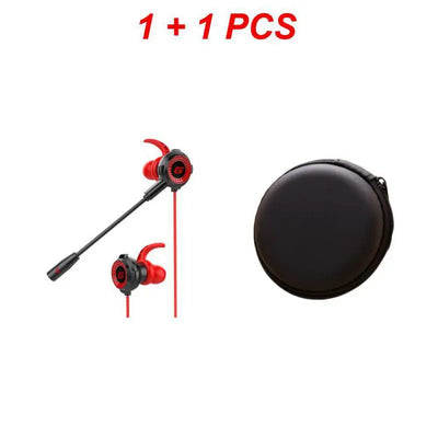 Gamer Headphones Wired Earphone Gaming Earbuds With Mic For Pubg PS4 CSGO Casque Phone Tablet Laptop Universal Game