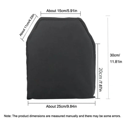 Soft PE Bulletproof Plate UHMWPE Tactical Vest Backpack Armor Anti Bullet Panel 10x12in NIJ IIIA Stand 3A Level Ballistic Plates